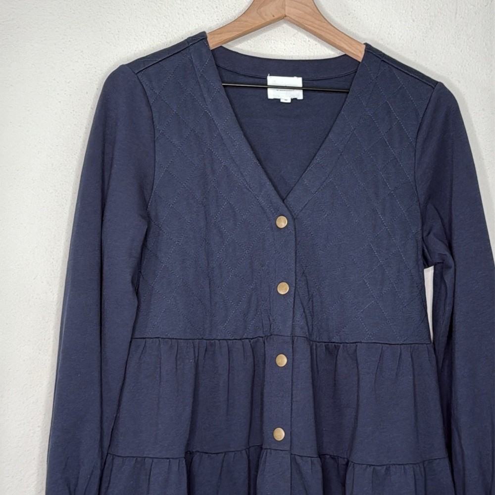 NEW Sundays Clifton Mini Dress in Navy, size M - Picture 6 of 6